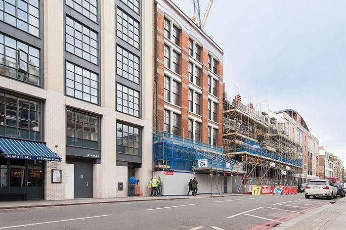 East London loft apartments curtain road