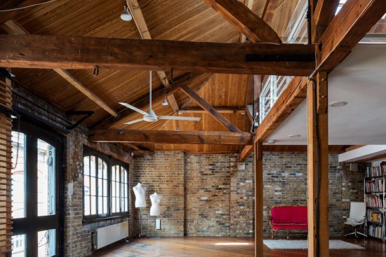 vaulted ceilimng at tyers gate se1